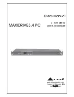 Alto MAXIDRIVE3.4 PC User Manual preview