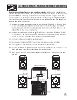 Предварительный просмотр 6 страницы Alto MS1 Owner'S Manual