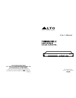 Alto TERMINATOR II User Manual preview