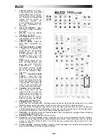 Предварительный просмотр 32 страницы Alto TMX200DFX Quick Start Manual