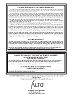 Preview for 55 page of Alto Vision 17B Operator'S Manual