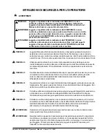 Предварительный просмотр 4 страницы Alto Vision 17E (Italian) Manuale Di Istruzioni