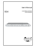 Alto X34 User Manual preview