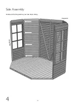 Preview for 10 page of Alton Chatsworth Octagonal Summerhouse 6x8 Instruction Manual