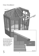 Preview for 20 page of Alton Chatsworth Octagonal Summerhouse 6x8 Instruction Manual