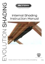 Alton Evolution Internal Shading Instruction Manual preview