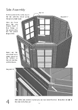 Preview for 14 page of Alton SUMMERHOUSE MICKLETON Instruction Manual