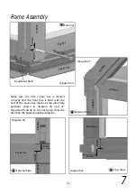 Preview for 21 page of Alton VICTORIAN CHELTENHAM 8x10 Instruction Manual