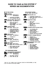 Предварительный просмотр 5 страницы Altos Computer Systems V  386 Series Installation Manual