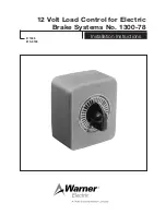 Altra Industrial Motion Warner Electric 1300-78 Installation Instructions preview