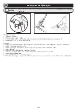 Предварительный просмотр 16 страницы Altrad Belle MIDISCREED 200 Operator'S Manual