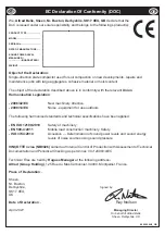 Preview for 3 page of Altrad Belle PCA01 Operator'S Manual