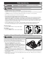 Preview for 45 page of Altrad Belle PCLX 16/45E Operator'S Manual