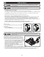 Preview for 78 page of Altrad Belle PCLX 16/45E Operator'S Manual