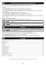 Предварительный просмотр 78 страницы Altrad Belle PCX 17/50A Operator'S Manual