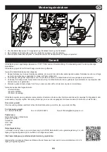 Предварительный просмотр 93 страницы Altrad Belle PCX 17/50A Operator'S Manual