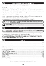 Предварительный просмотр 158 страницы Altrad Belle PCX 17/50A Operator'S Manual