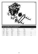 Предварительный просмотр 191 страницы Altrad Belle PCX 17/50A Operator'S Manual