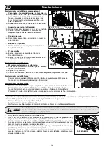 Предварительный просмотр 50 страницы Altrad Belle TDX 650 Operator'S Manual