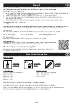 Предварительный просмотр 125 страницы Altrad Belle TDX 650 Operator'S Manual