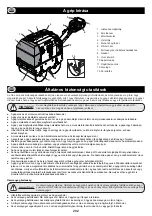 Предварительный просмотр 202 страницы Altrad Belle TDX 650 Operator'S Manual