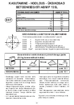 Preview for 51 page of Altrad 04701284 Instructions For Use Manual