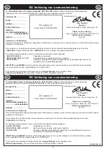 Preview for 7 page of Altrad 945/00200 Operator'S Manual