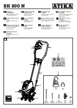 Preview for 1 page of Altrad ATIKA BH 800 N Assembly And Operating  Instruction Sheet