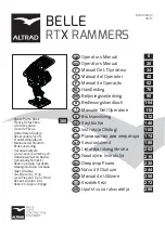 Preview for 1 page of Altrad BELLE RTX Operator'S Manual