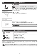 Предварительный просмотр 14 страницы Altrad BELLE SF460 Operator'S Manual