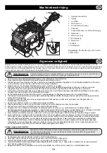 Предварительный просмотр 79 страницы Altrad BELLE TDX 650A Operator'S Manual