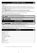 Предварительный просмотр 9 страницы Altrad BGA 25 Operator'S Manual