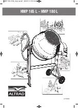 Preview for 1 page of Altrad HMP 165 L Operation-Care-Single Parts