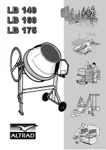 Preview for 1 page of Altrad LB 140 Instructions For Use Manual