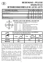 Preview for 7 page of Altrad LB 140 Instructions For Use Manual