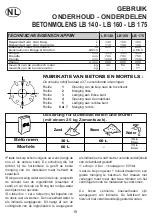 Preview for 19 page of Altrad LB 140 Instructions For Use Manual