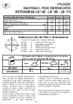 Preview for 27 page of Altrad LB 140 Instructions For Use Manual