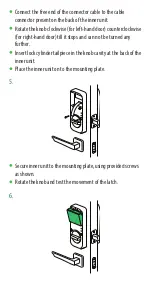 Preview for 4 page of ALTRO Altro Smart Lock Installation Manual