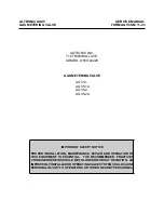 Preview for 1 page of Altronic AGV5 Series Service Manual