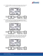 Предварительный просмотр 61 страницы Altronic VariSpark CPU-XL Operating Instructions Manual