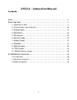 Preview for 1 page of Altronics S9921A Instruction Manual