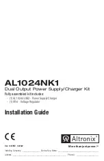 Altronix AL1024NK1 Installation Manual предпросмотр