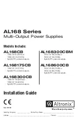 Altronix AL168 Series Installation Manual предпросмотр