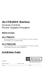 Altronix AL176220 Series Installation Manual предпросмотр