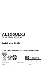 Предварительный просмотр 1 страницы Altronix AL300ULXJG Installation Manual