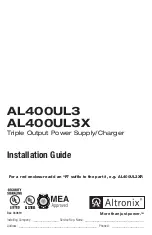 Altronix AL400UL3 Installation Manual предпросмотр