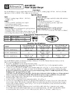 Altronix AL600XB220 Installation Instructions предпросмотр