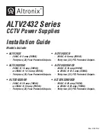 Предварительный просмотр 1 страницы Altronix ALTV2432 Series Installation Manual