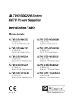 Предварительный просмотр 1 страницы Altronix ALTV615DC48CBM220 Installation Manuals