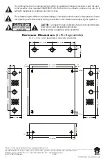 Предварительный просмотр 4 страницы Altronix ALTV615DCUL Series Installation Manual